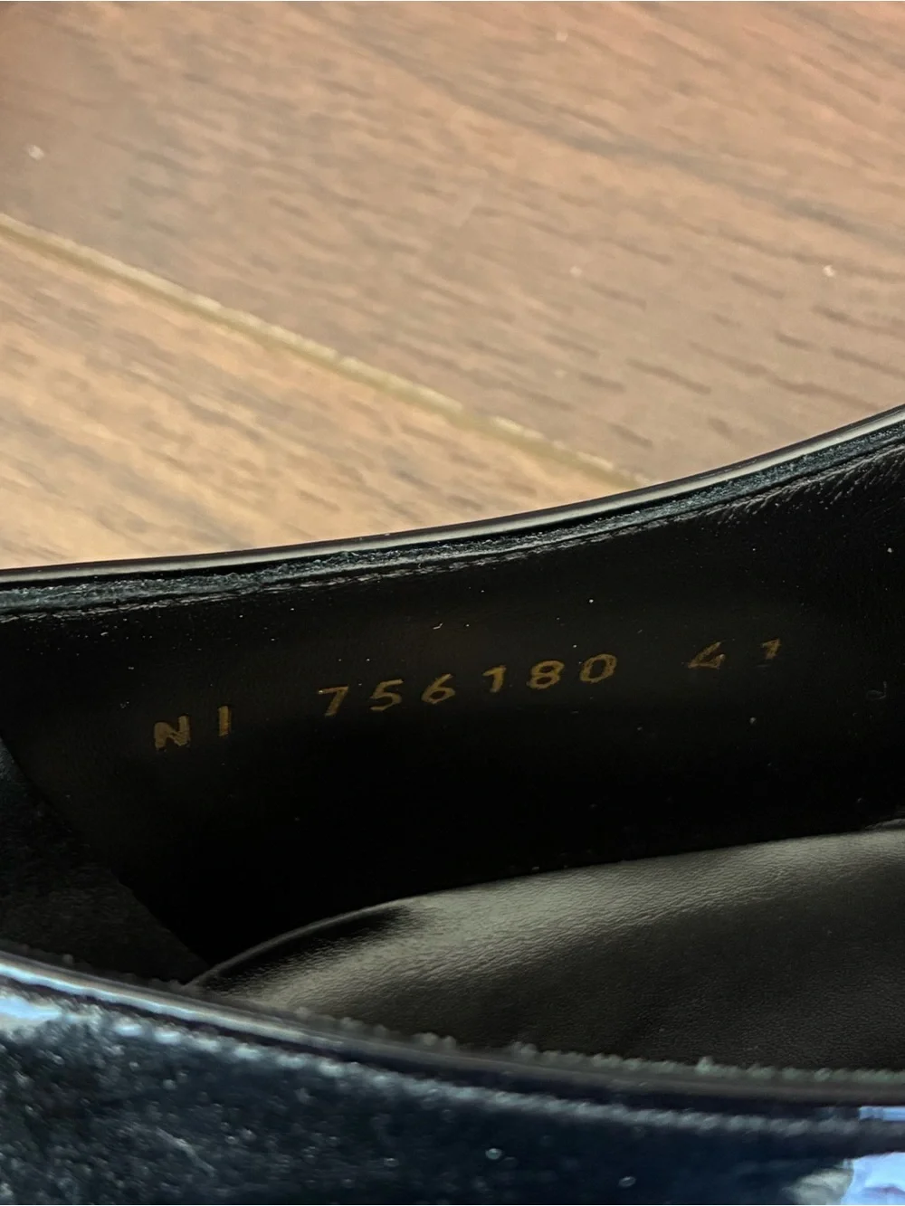 Saint Laurent Men’s Gabriel Derby, Size 41, Patent Leather